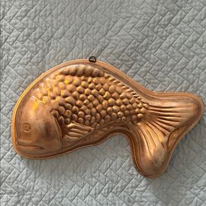 Cute brass 🐠 fish mold